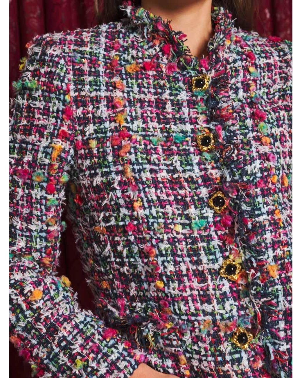 Sister Jane Red Ara Tweed Jacket