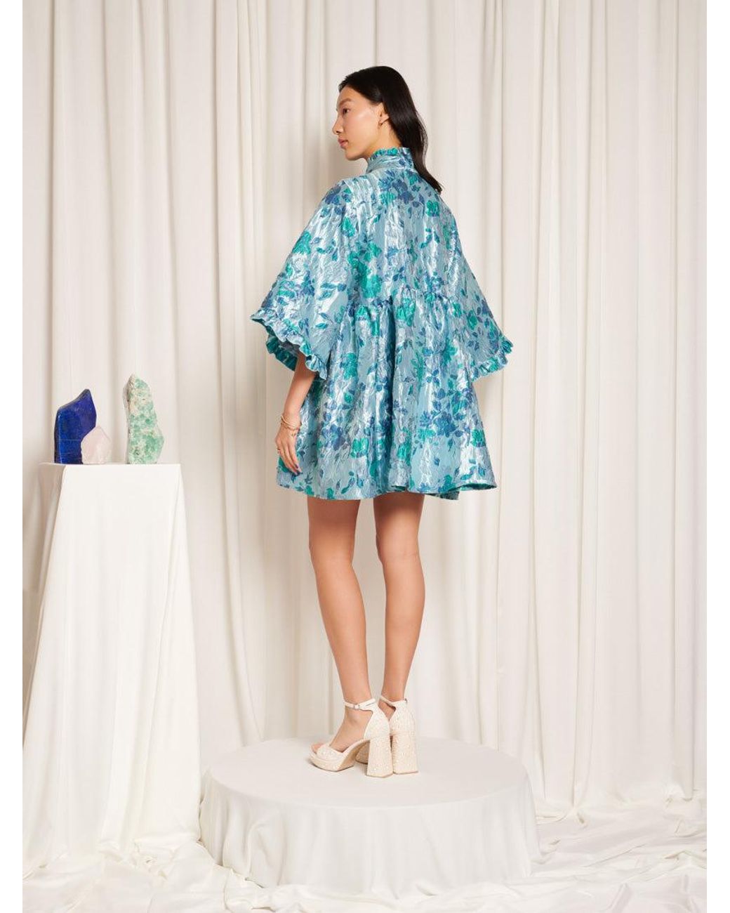Sister Jane Blue Tanzanite Mini Dress
