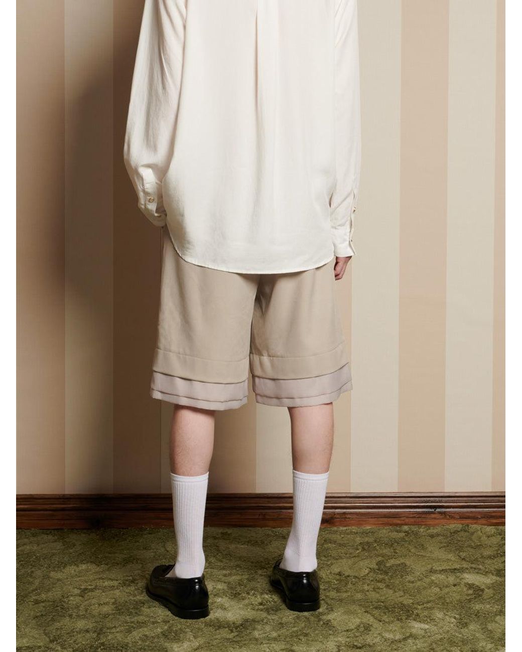 Sister Jane Natural Drew Bermuda Shorts
