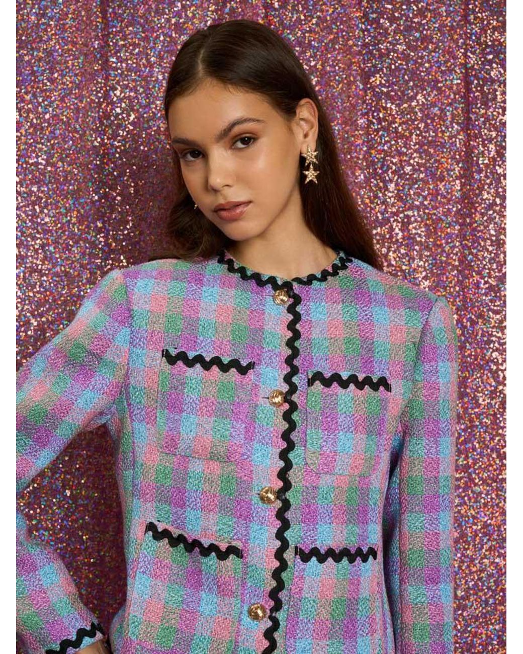 Sister jane store tweed cardigan
