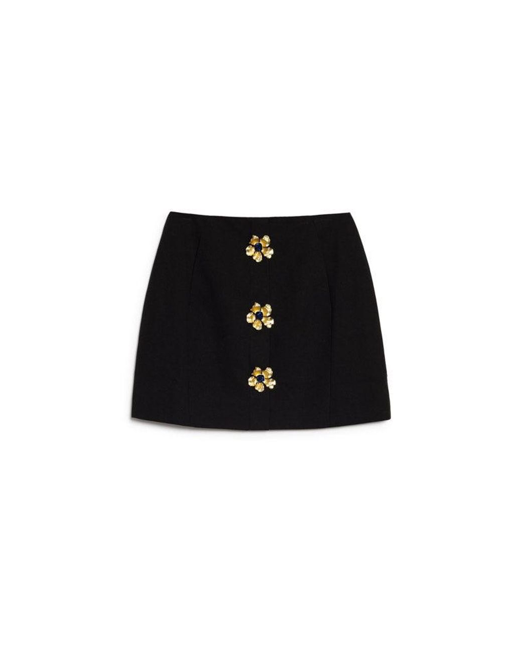 Sister Jane Natural Dream Riviera Brooch Mini Skirt