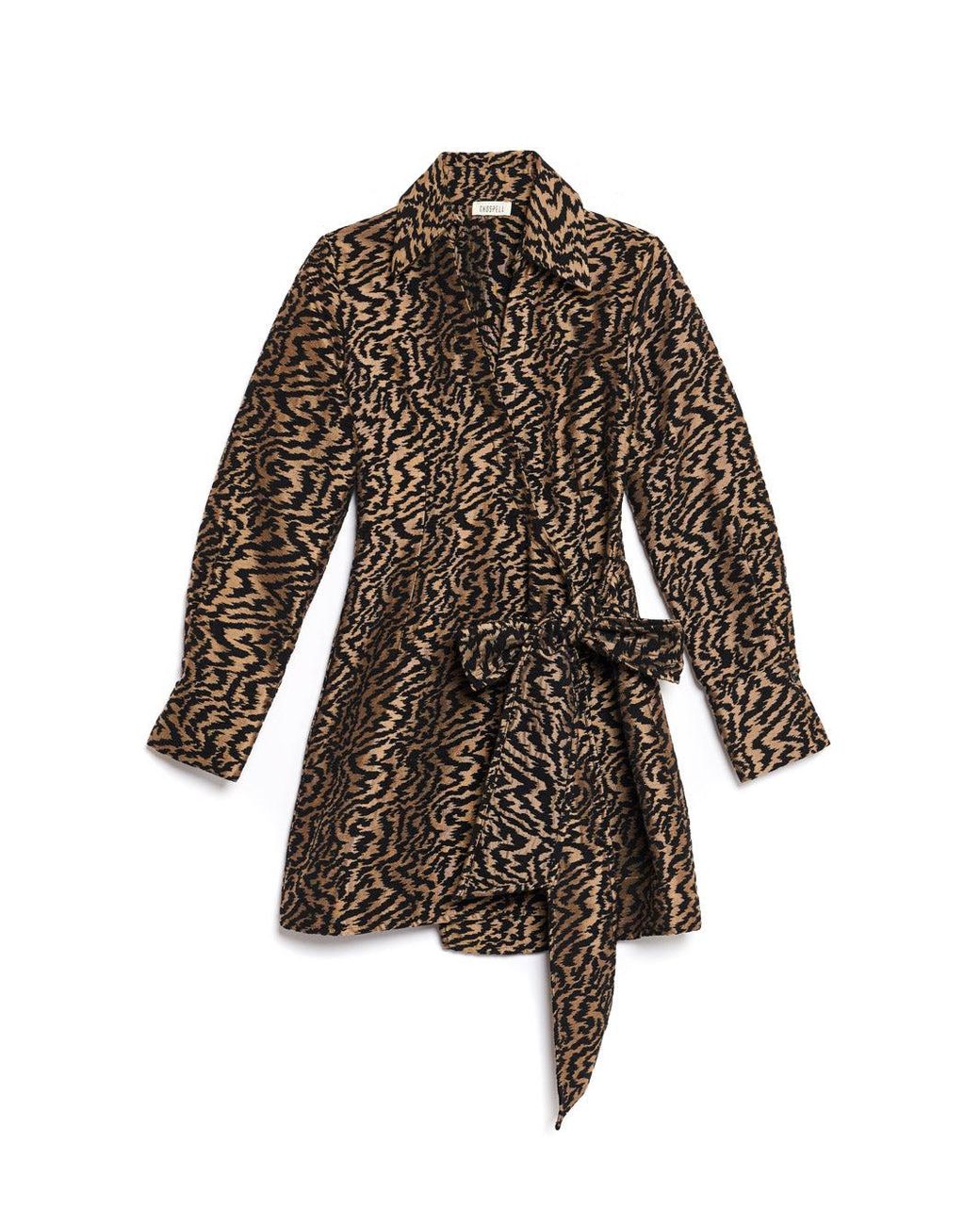 Sister Jane Black Ghospell Phoebe Jacquard Mini Dress