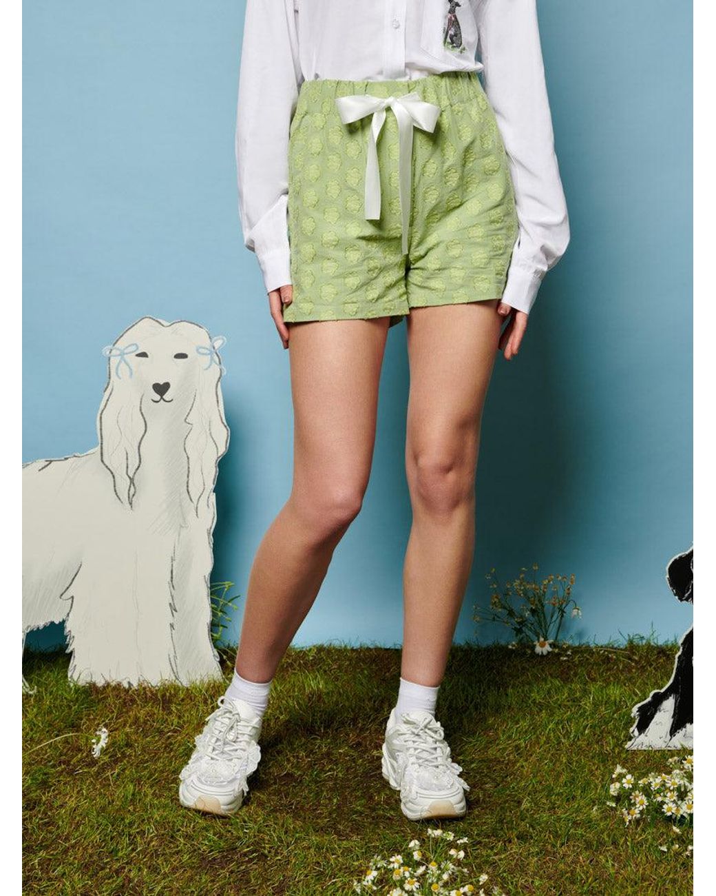 Sister Jane Green Romeo Bow Shorts