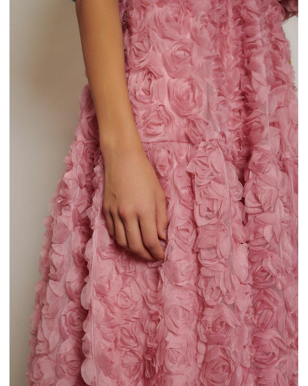 Sister Jane Dream Rose Delice Tulle Midi Dress in Pink | Lyst