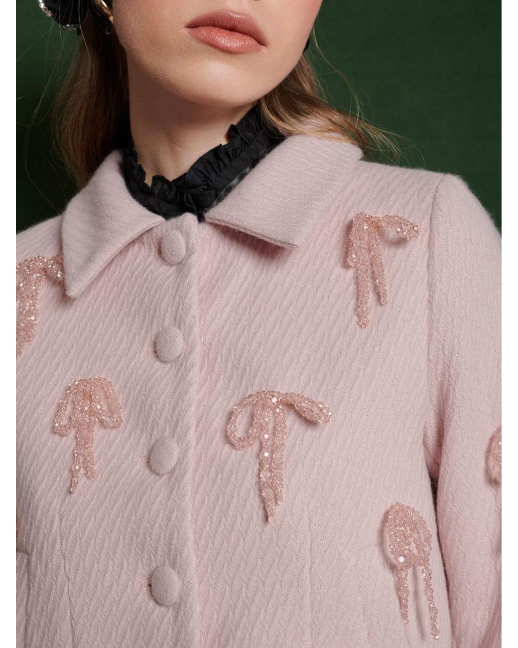 Sister Jane Green Alpine Bow Jacket