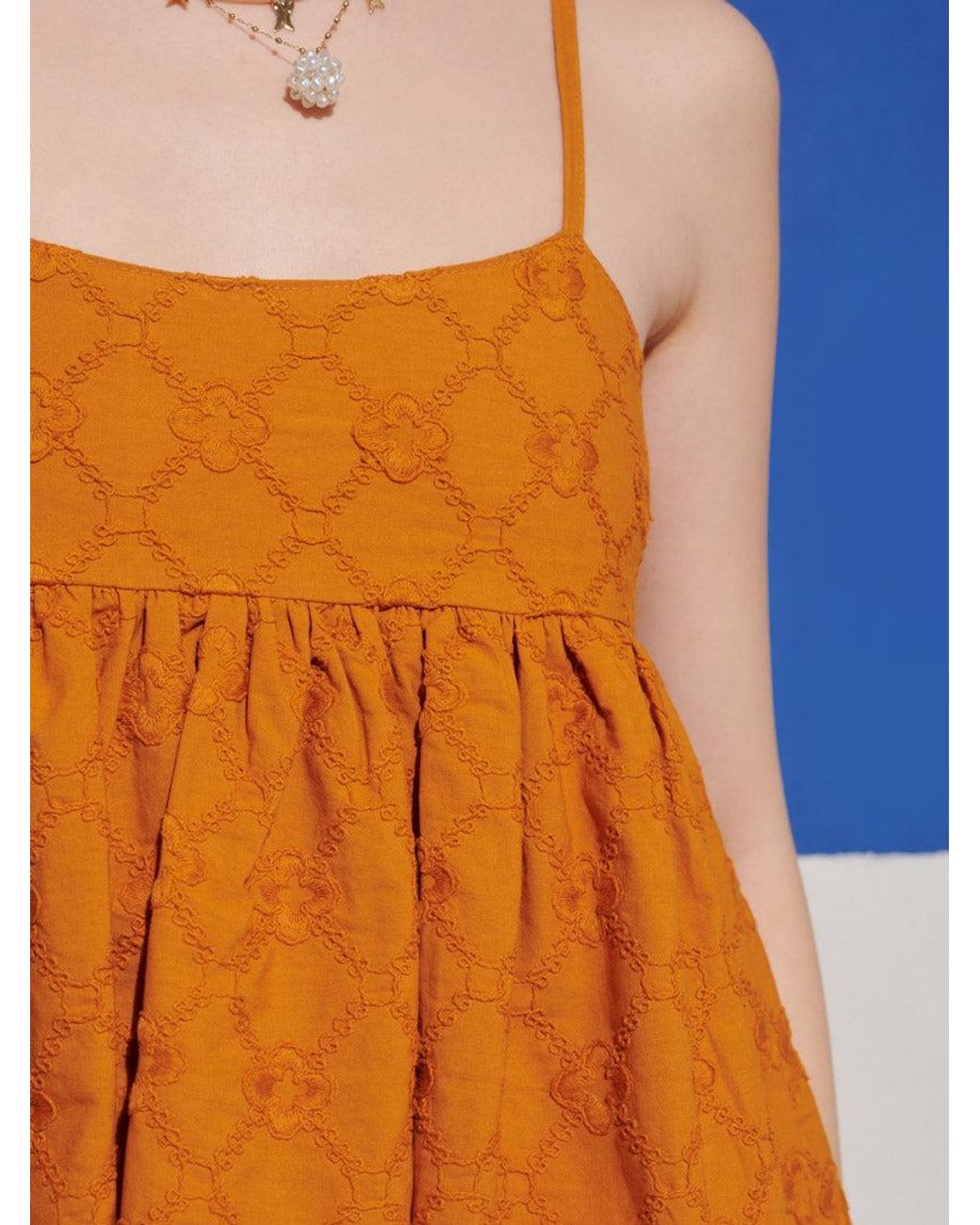 Sister Jane Orange Blossom Cami Top