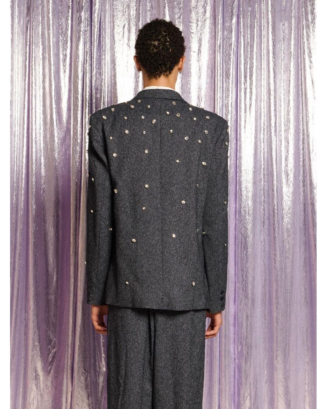 Sister Jane Gray Preston Gem Double Breasted Blazer