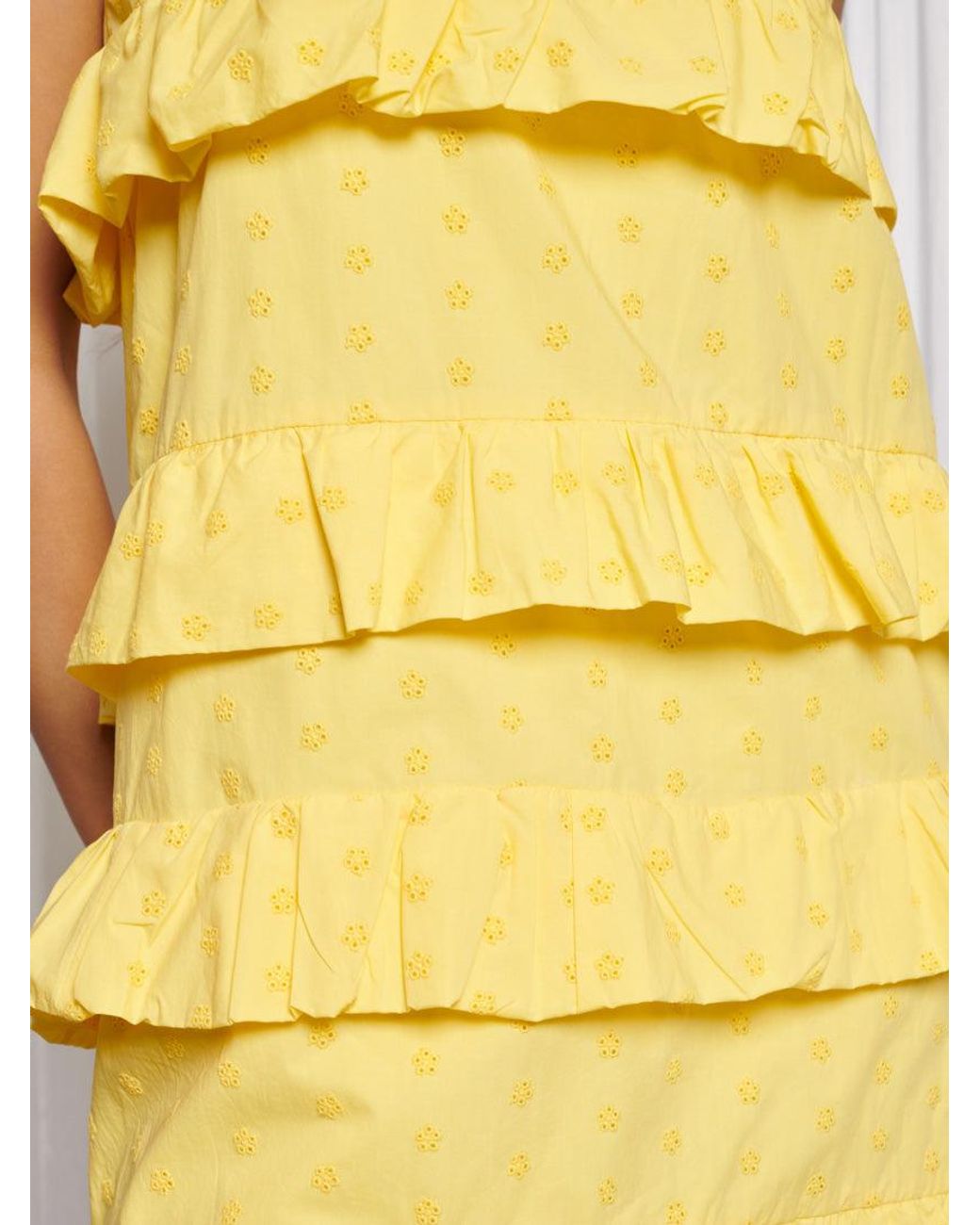 Sister Jane Yellow Lola Blossom Mini Dress
