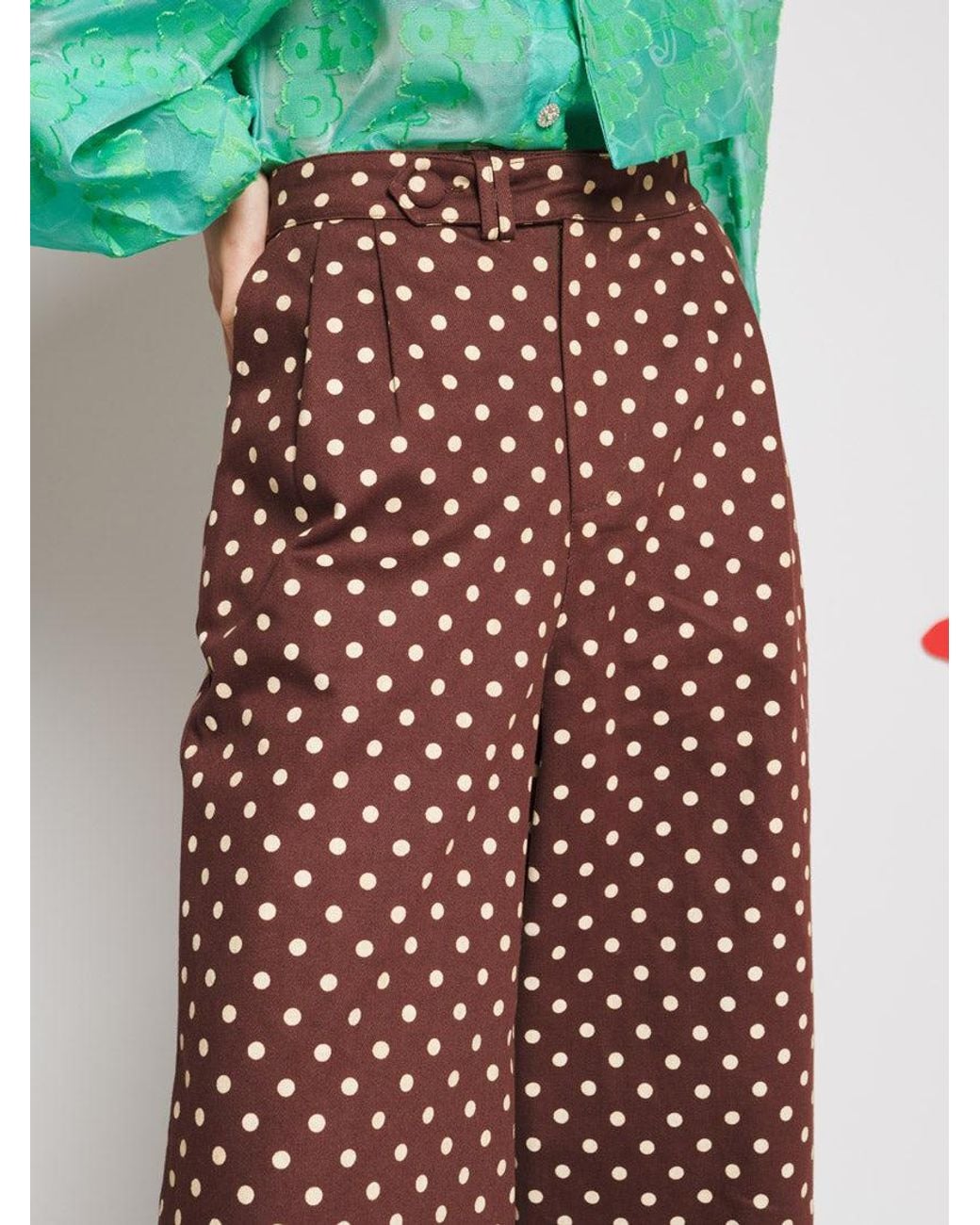 Sister Jane Multicolor Arles Polka Dot Trousers
