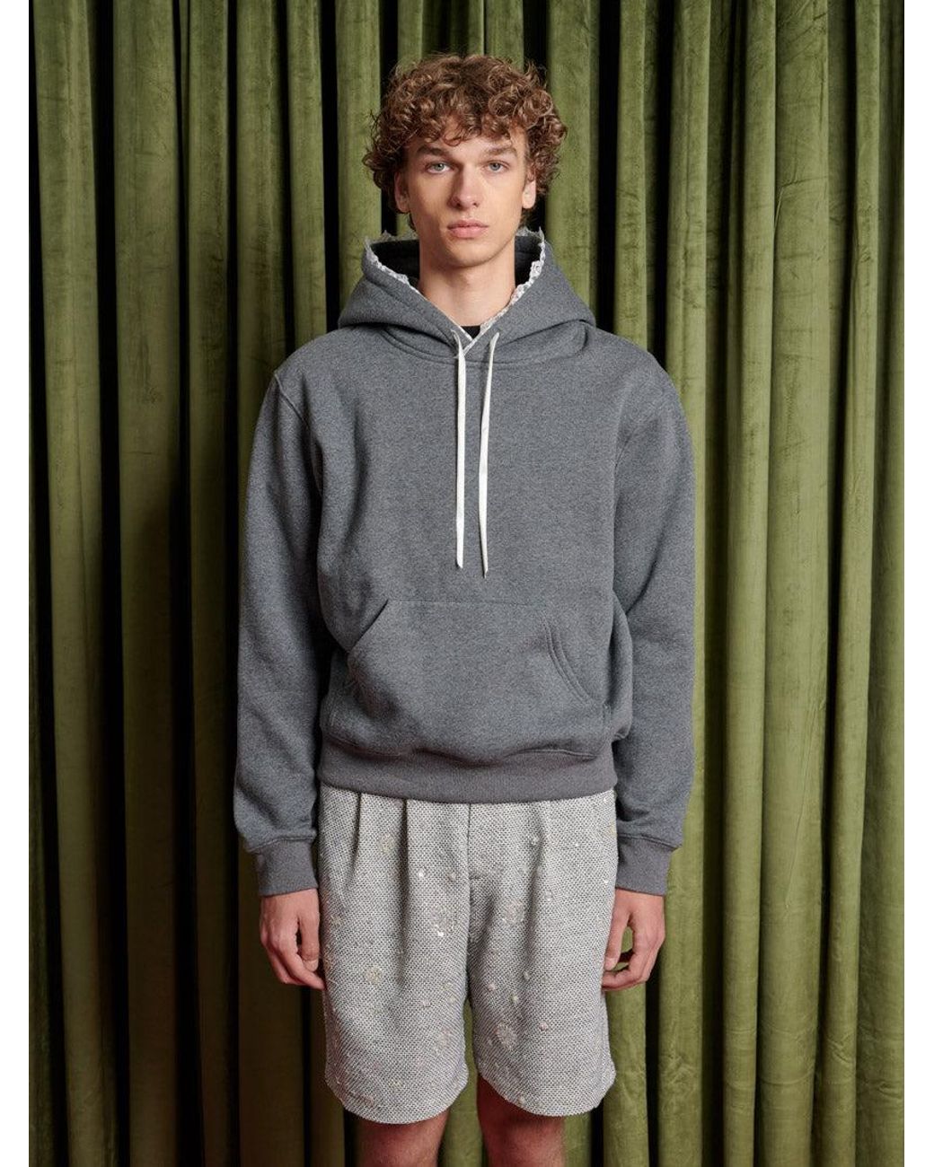Sister Jane Green Elodie Lace Trim Hoodie