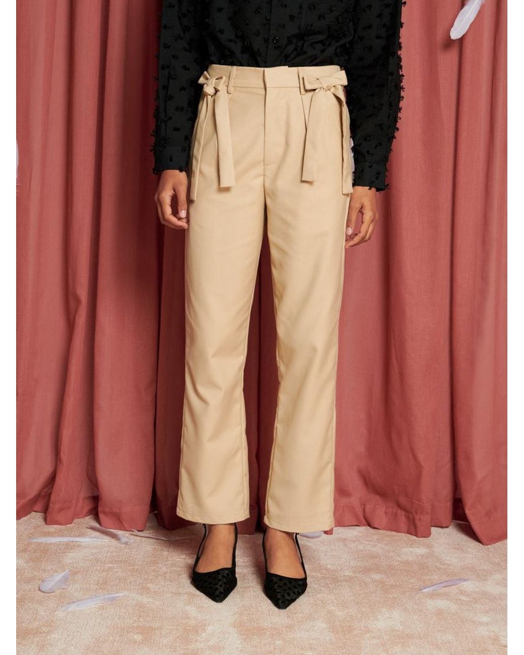 Sister Jane Multicolor Mallard Bow Trousers