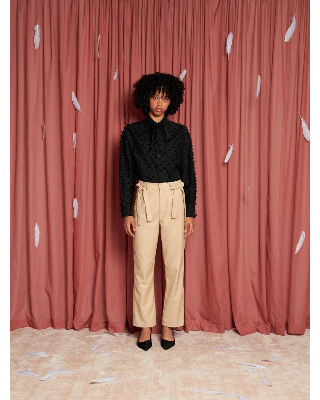 Sister Jane Multicolor Mallard Bow Trousers