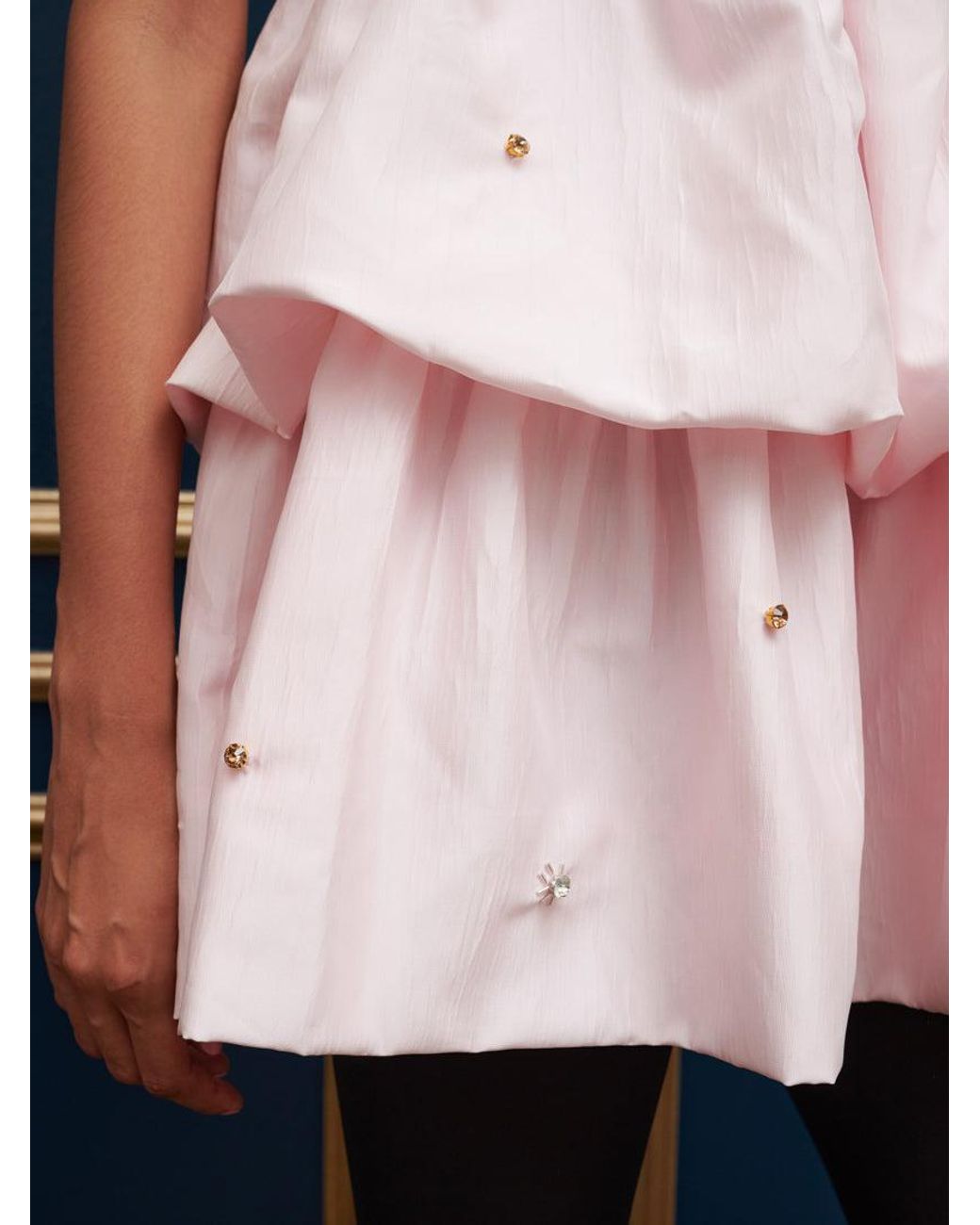Sister Jane Blue Dream Ever Embellished Mini Dress