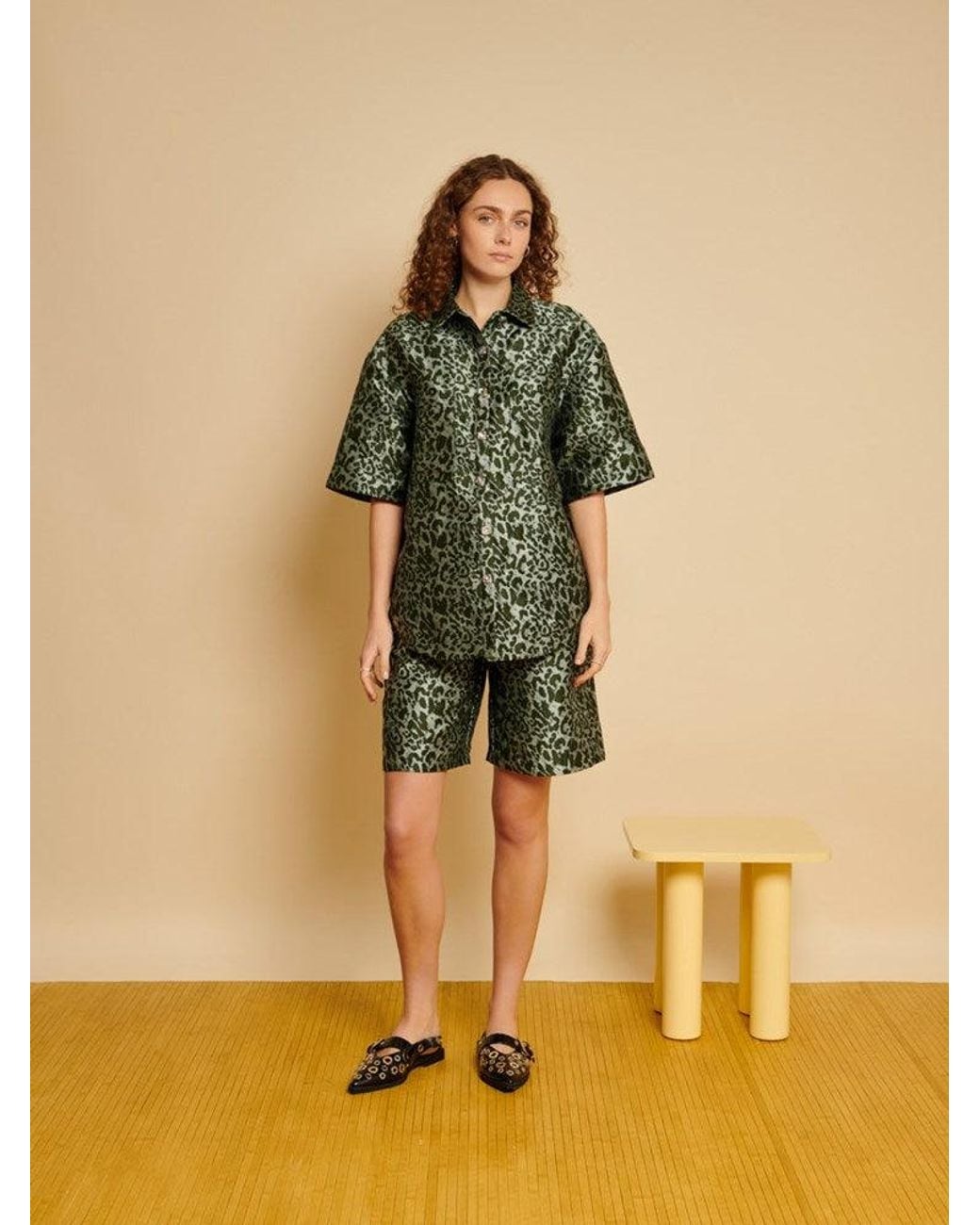 Sister Jane Green Ghospell Ebba Leopard Shirt