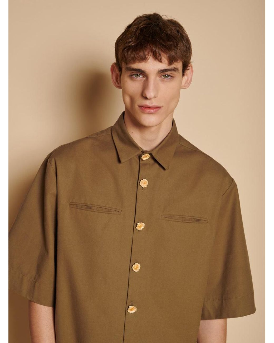 Sister Jane Natural Folke Boxy Shirt
