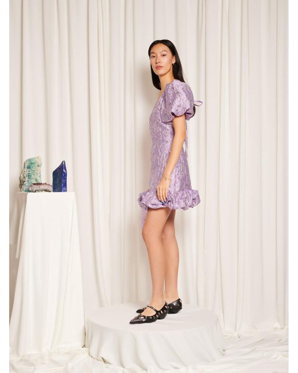Sister Jane Purple Amethyst Mini Dress