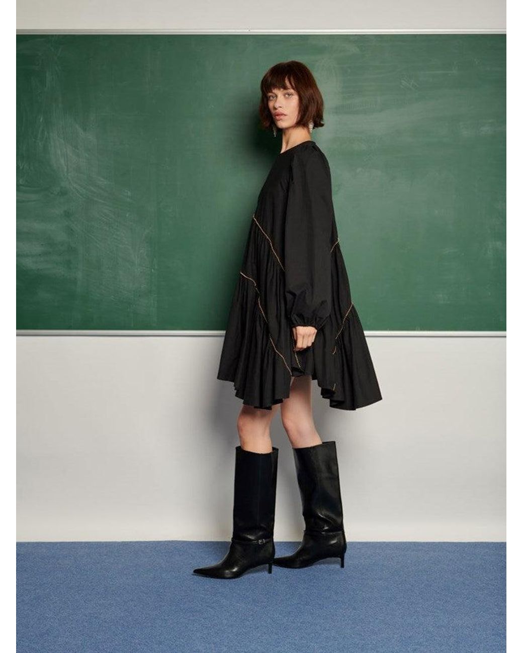 Sister Jane Green Ghospell Angela Trim Mini Dress