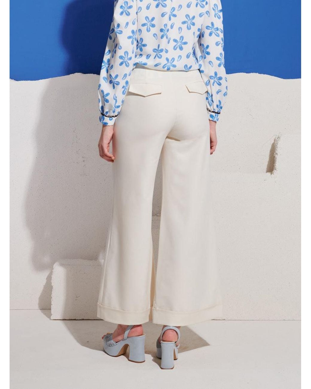 Sister Jane Blue Milos Brooches Trousers