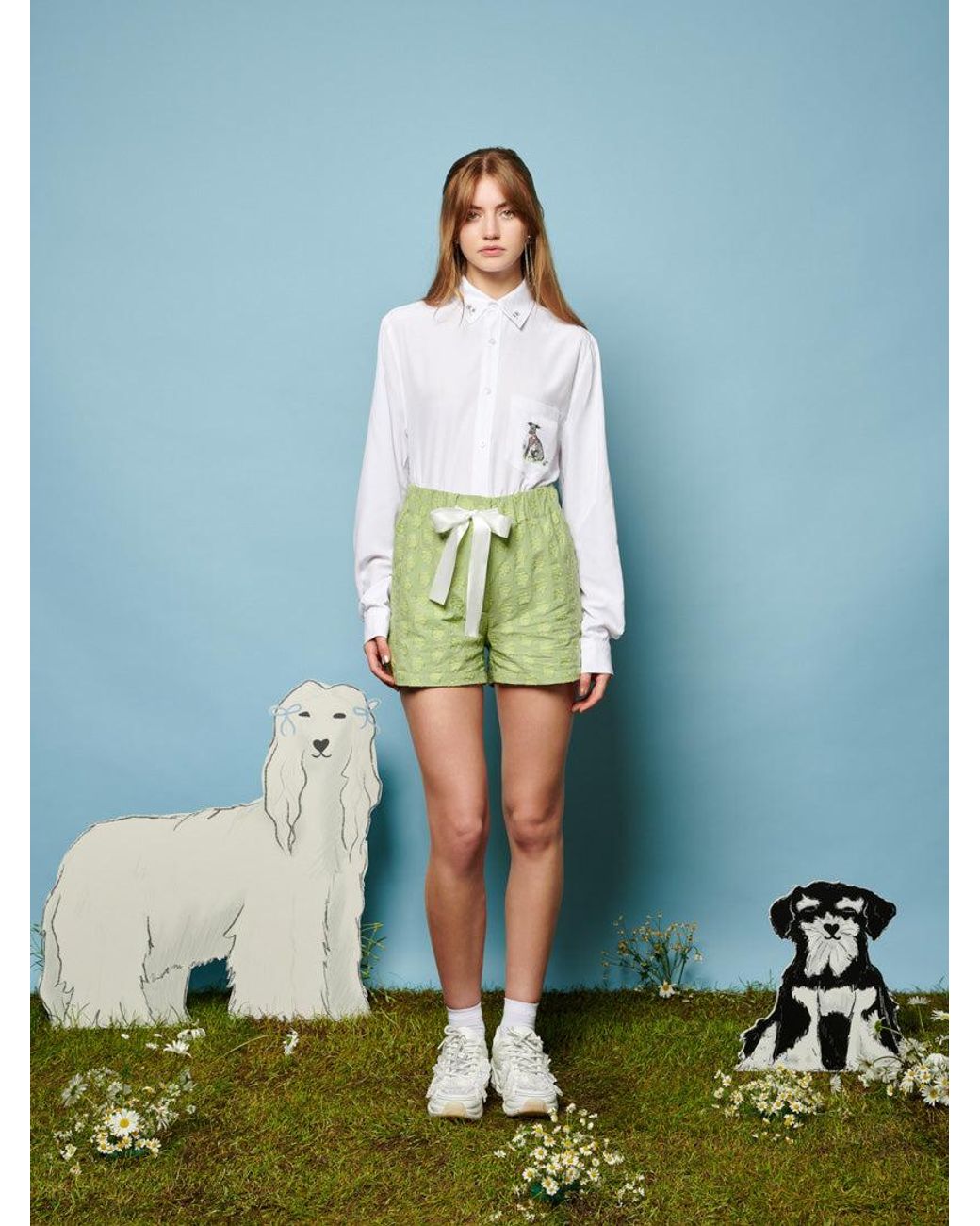 Sister Jane Green Romeo Bow Shorts