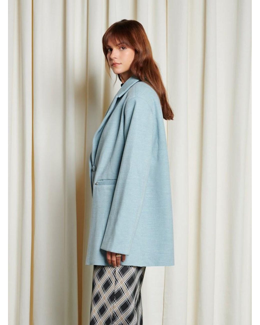 Sister Jane Blue Ghospell Innes Blazer Coat