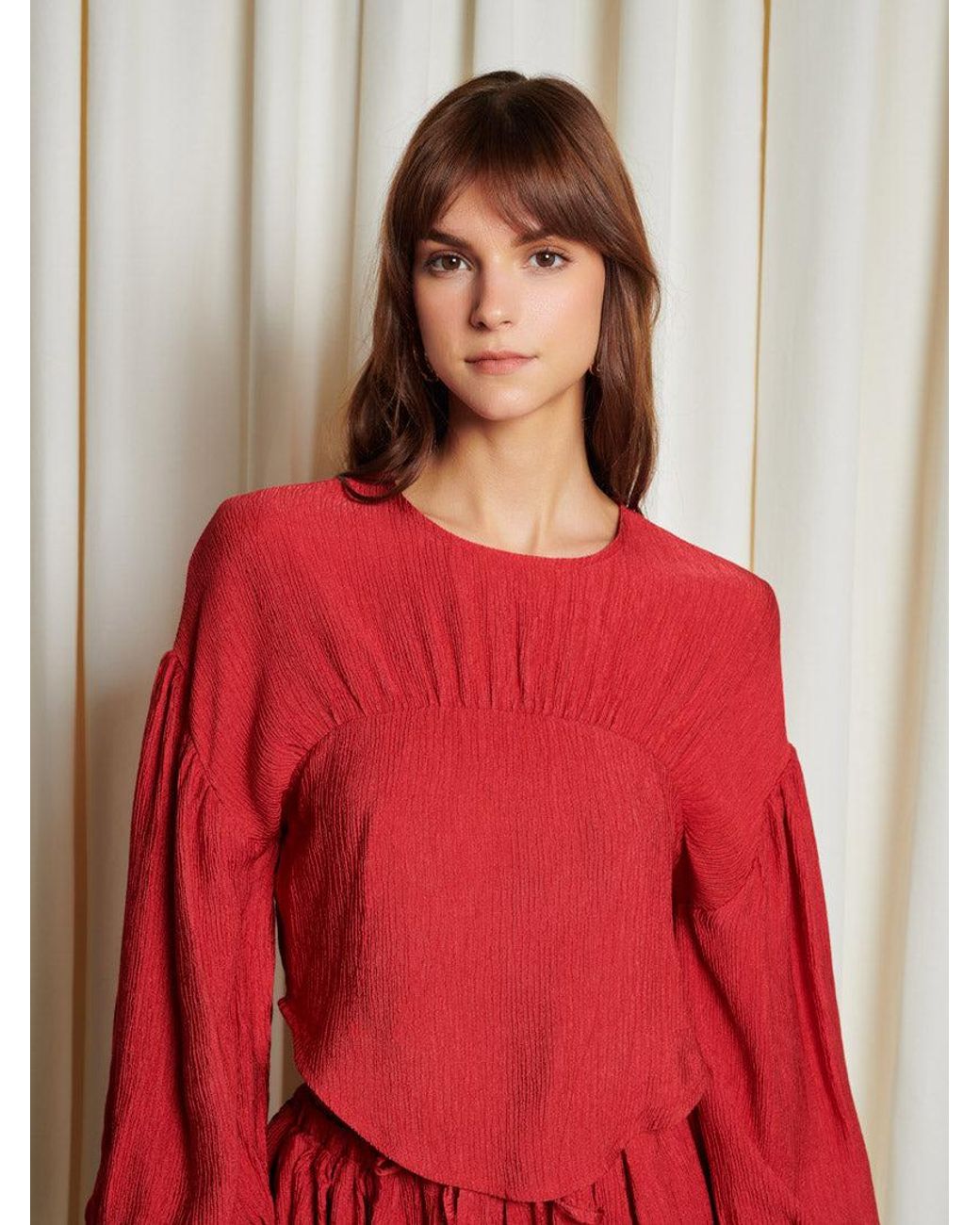 Sister Jane Red Ghospell Brodie Top