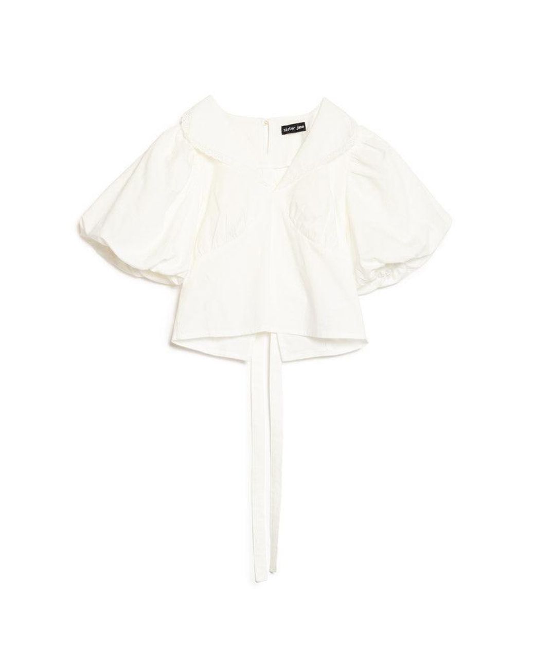 Sister Jane Natural Stuga Cropped Top