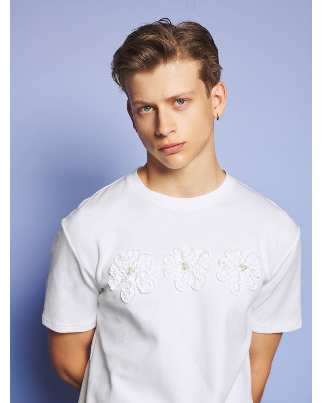 Sister Jane Blue Nell Applique T-shirt