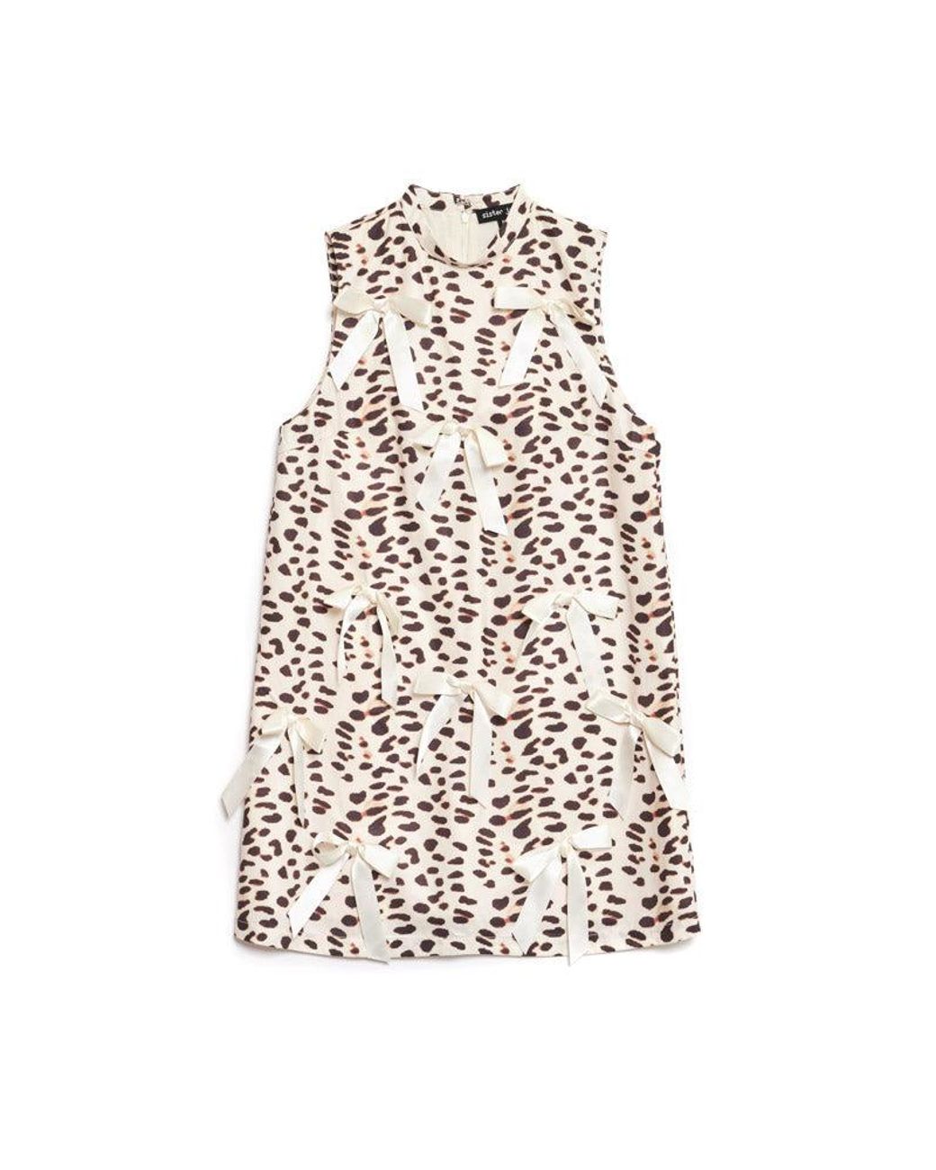 Sister Jane Orange Catalina Bows Mini Dress