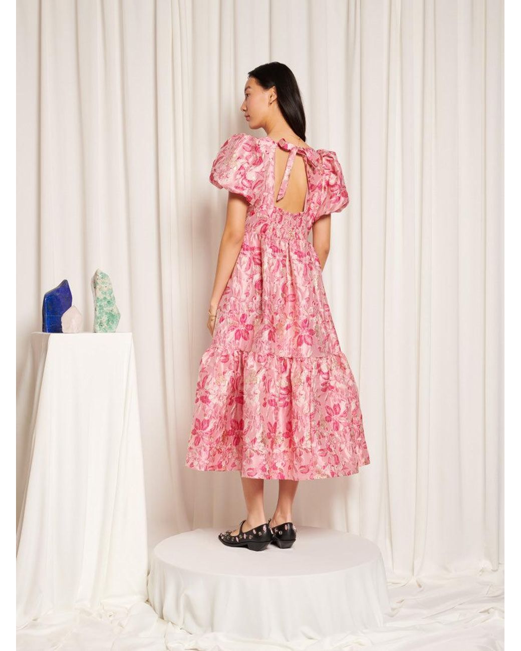 Sister Jane Pink Opal Midi Dress