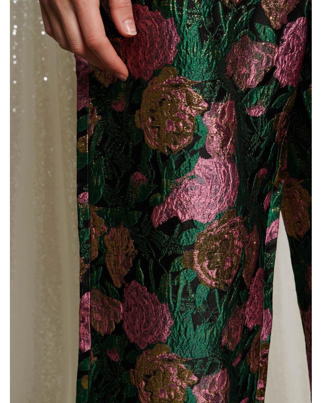 Sister Jane Multicolor Enchanted Jacquard Trousers