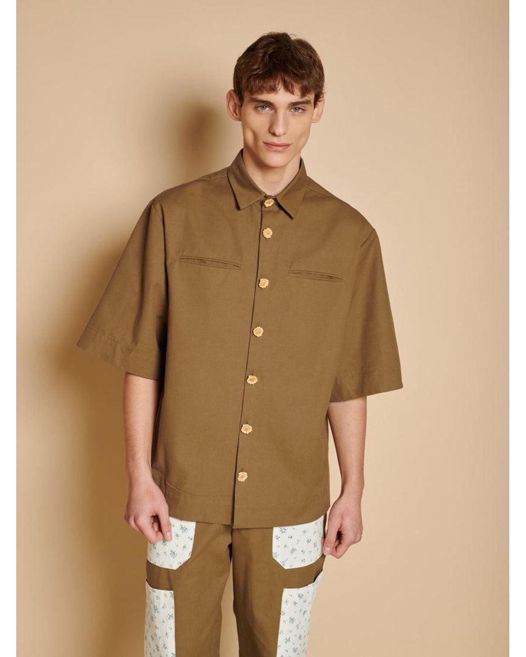 Sister Jane Natural Folke Boxy Shirt