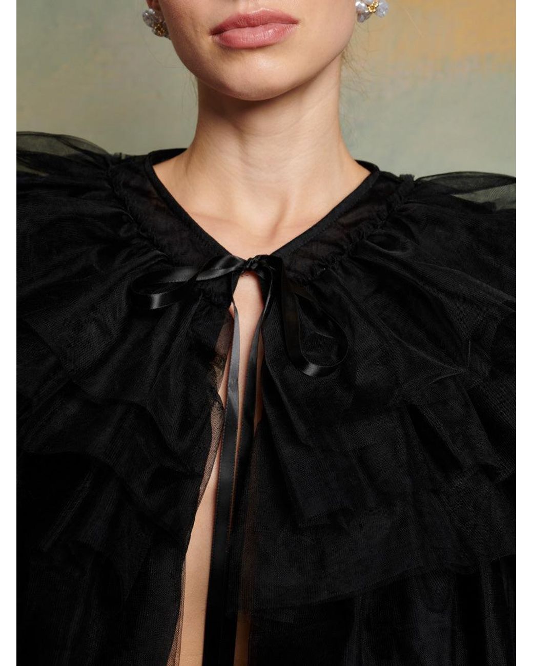 シスタージェーン Sister Jane Sister Jane ジャケット CRANE TULLE RUFFLE JACKET JKD062 （Cr シスタージェーン Sister Jane Sister Jane ジャケット CRANE