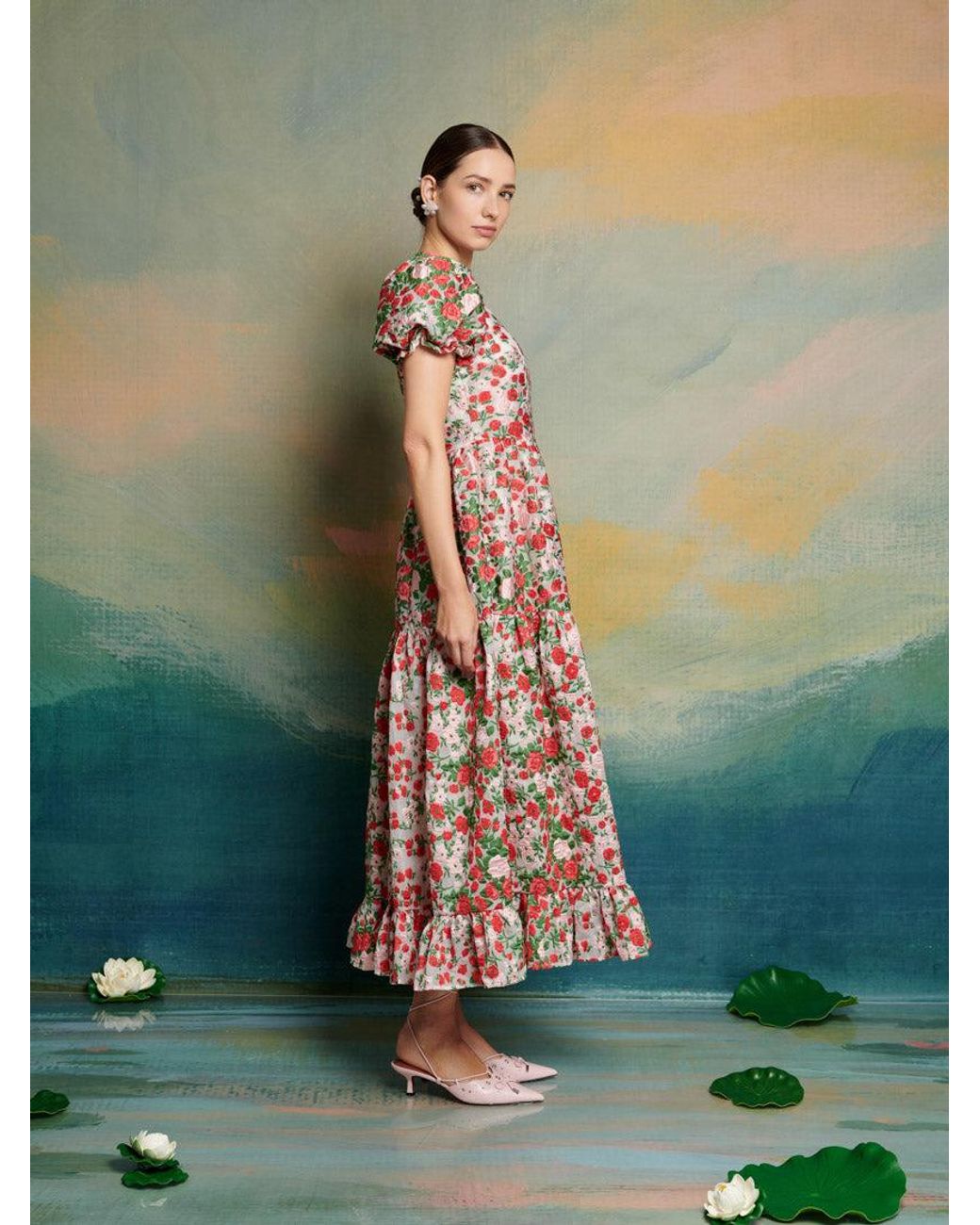 Sister Jane☆ DREAM Primavera Jacquard Midi Dress DREAM Primavera Jacquard Midi Dress – Sister Jane
