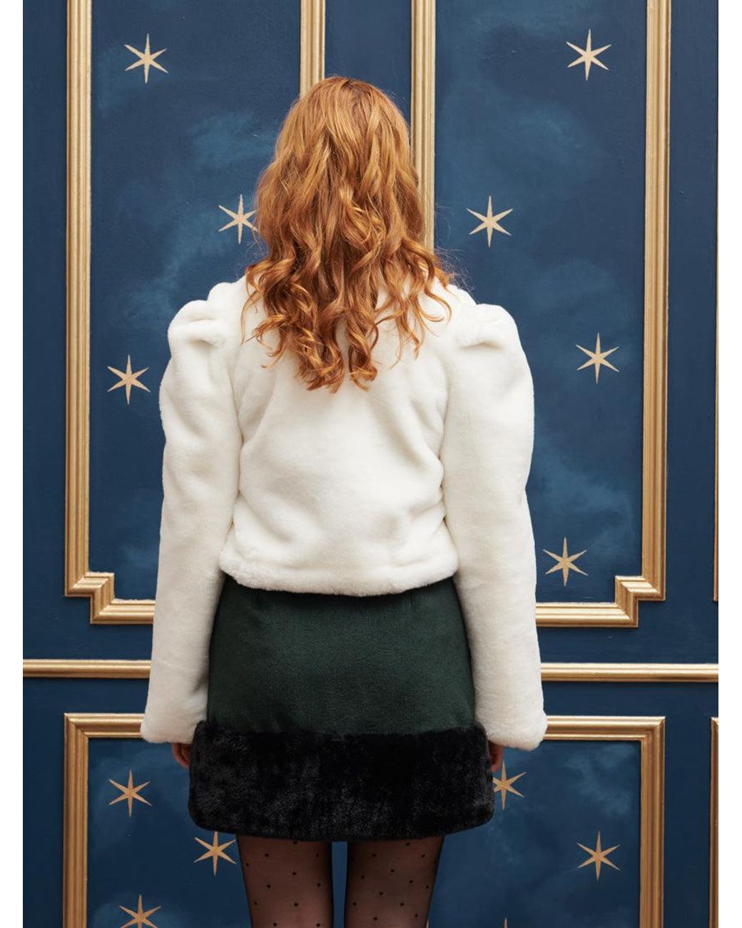 Sister Jane Blue Fantasia Bow Jacket