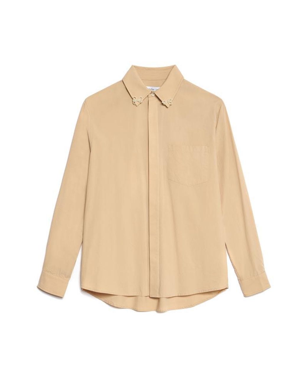 Sister Jane Blue Penny Bow Embellished Shirt