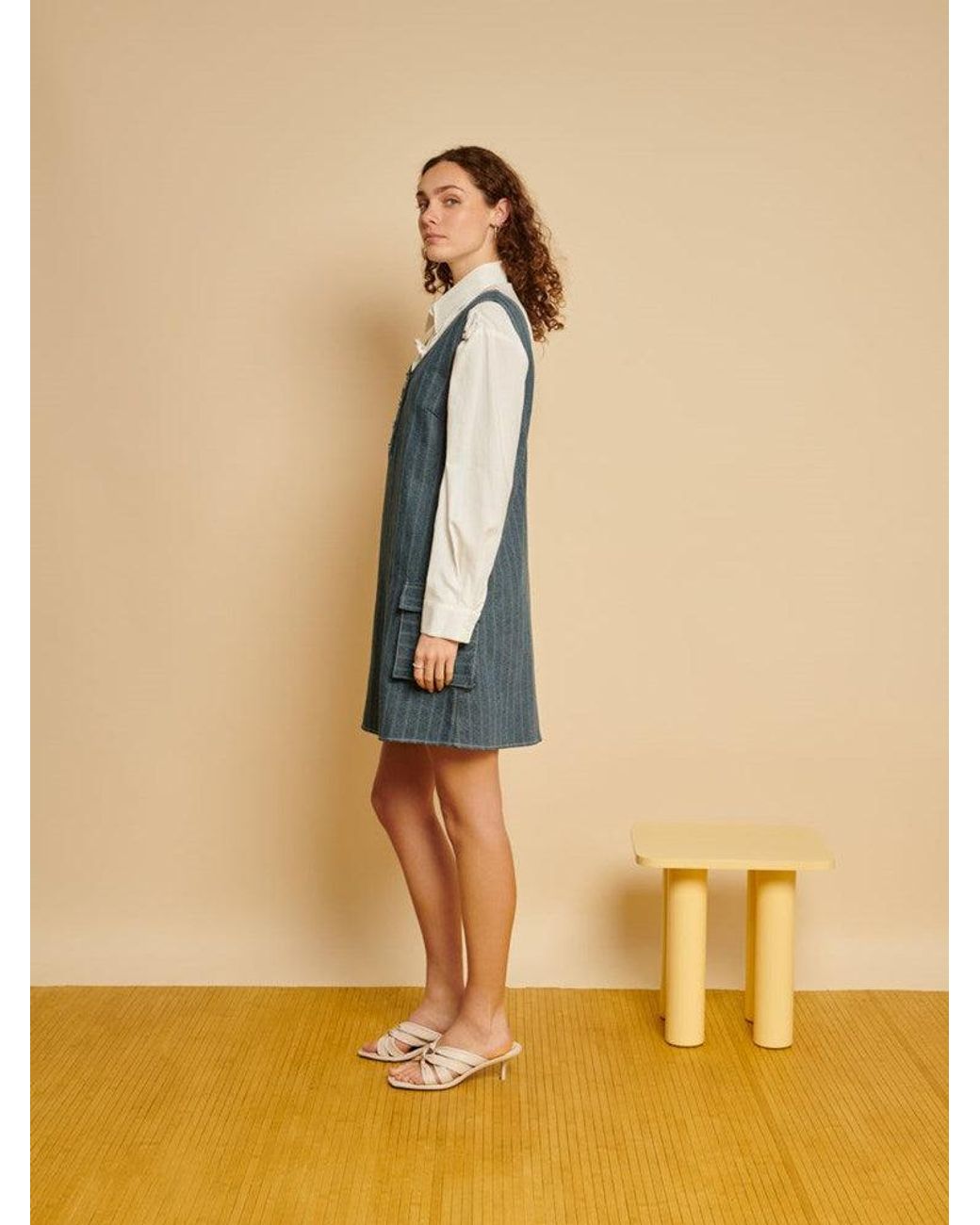 Sister Jane Blue Ghospell Juni Denim Mini Dress