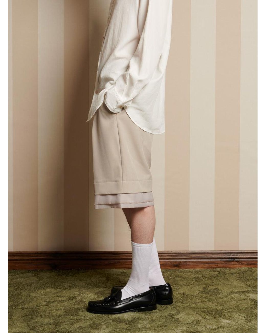 Sister Jane Natural Drew Bermuda Shorts