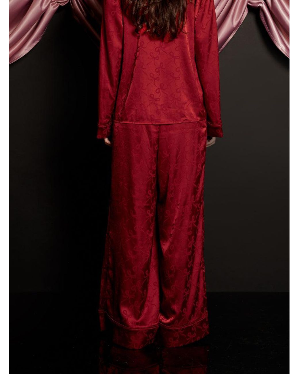 Sister Jane Red Dita Bow Pyjama Trousers
