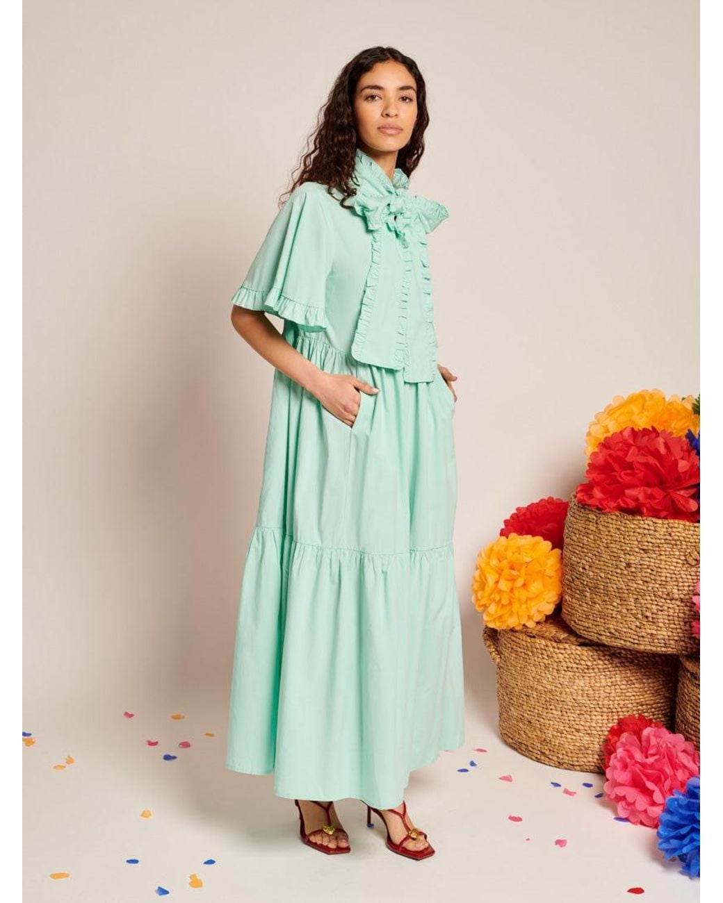 Sister Jane Green Adriana Bow Midi Dress