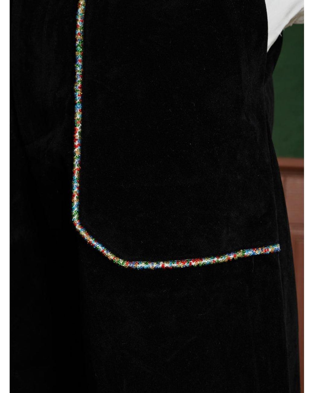 Sister Jane Black Cameron Bead Trousers