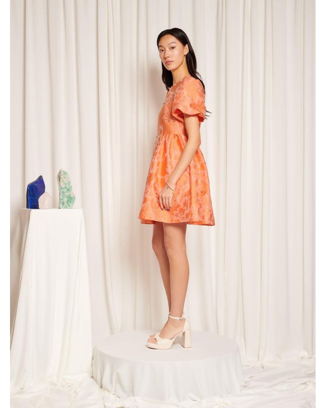 Sister Jane Orange Topaz Mini Dress