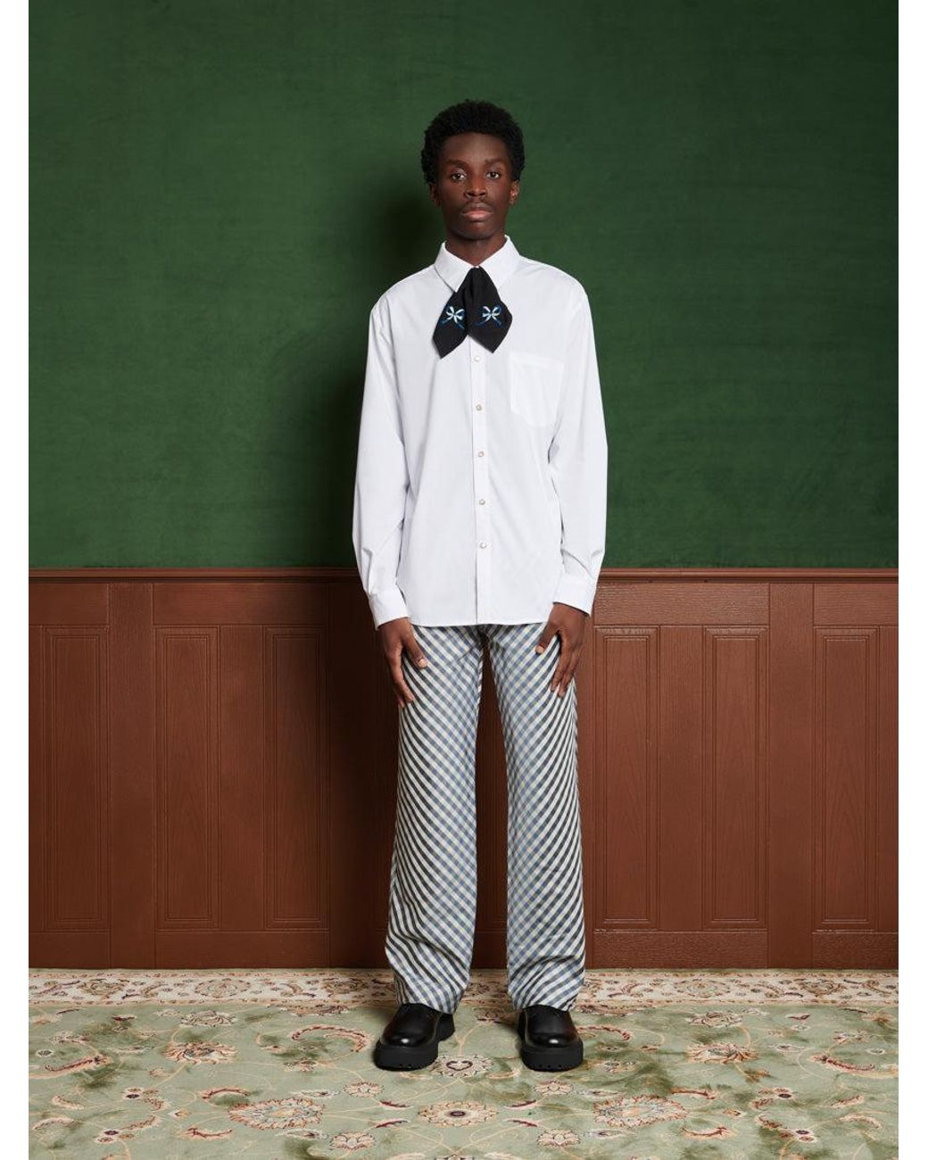 Sister Jane Multicolor Rocco Gingham Trousers