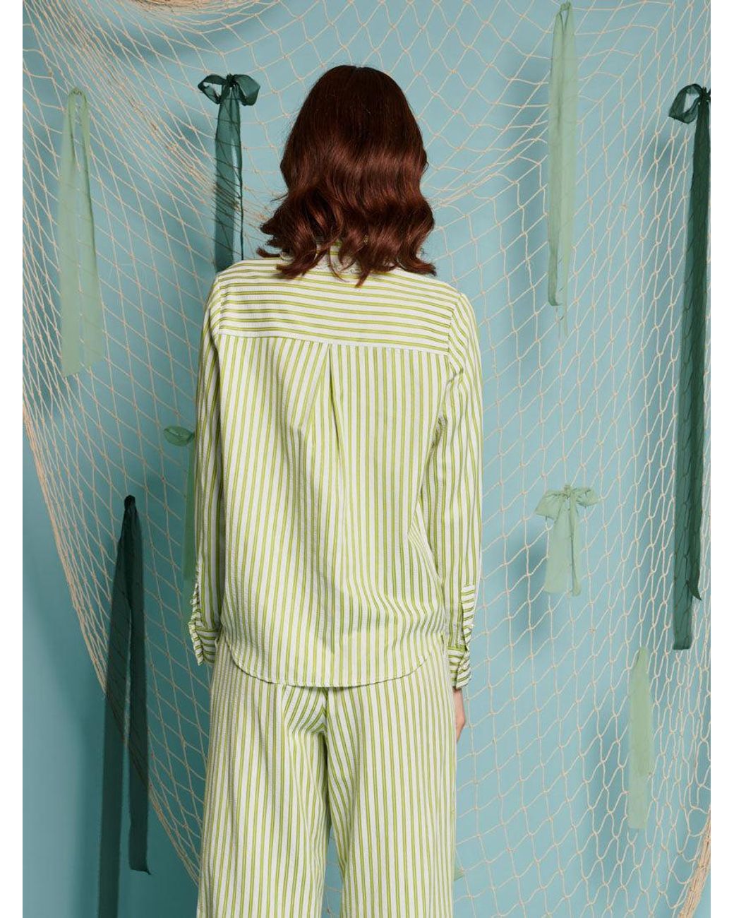 Sister Jane Green Seven Seas Stripe Shirt