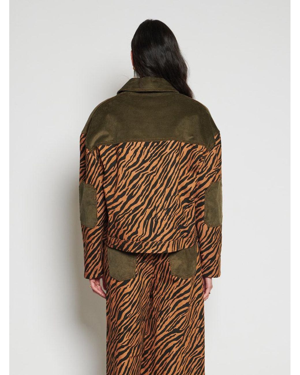 Sister Jane Brown Ghospell Suzu Zebra Jacket