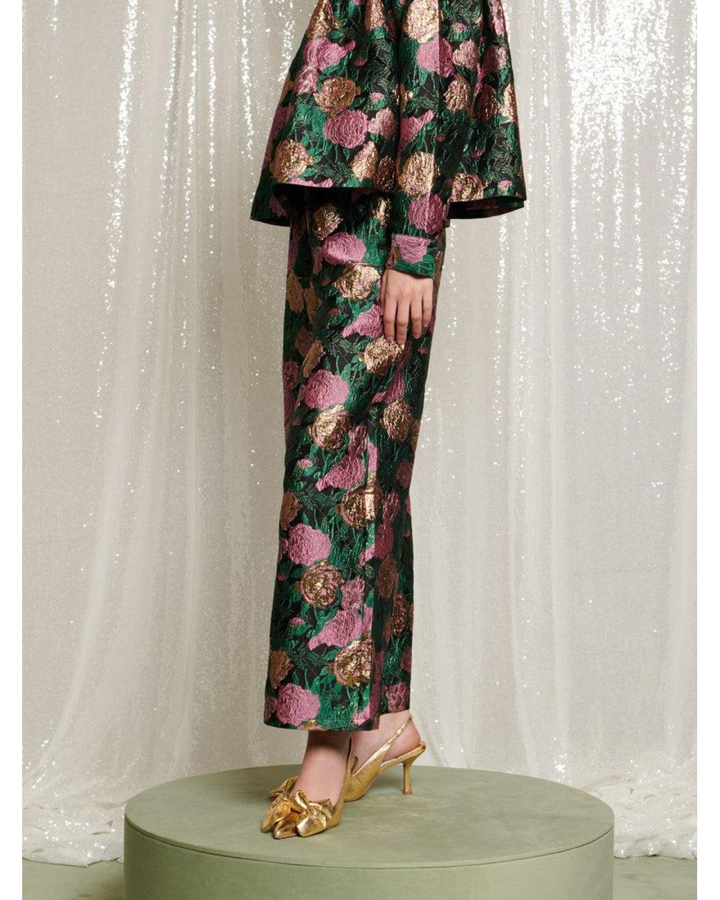 Sister Jane Multicolor Enchanted Jacquard Trousers