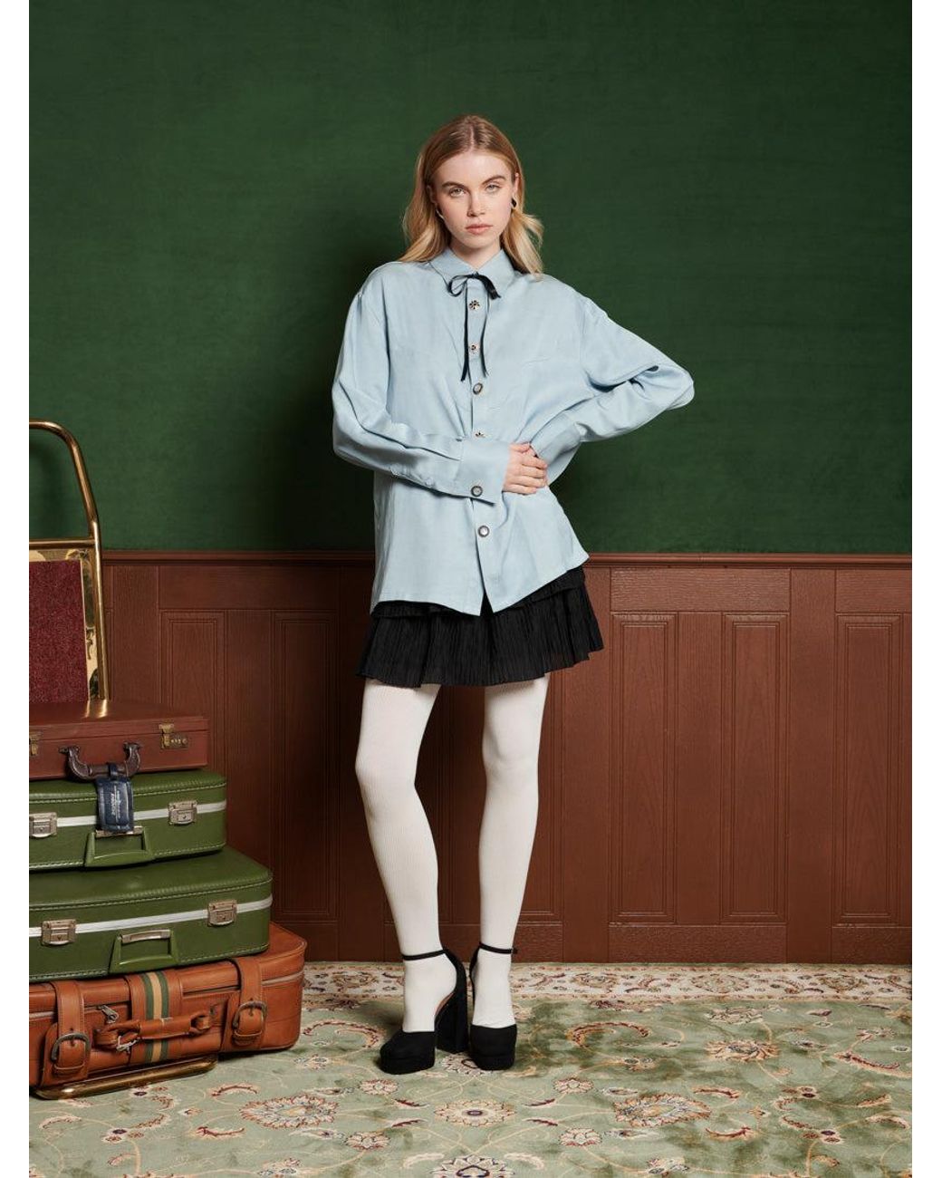 Sister Jane Green Arlo Button Shirt