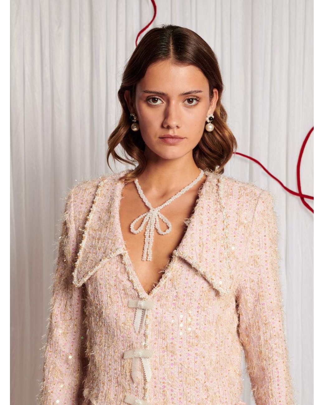 Sister Jane Pink Dream Robin Tweed Jacket