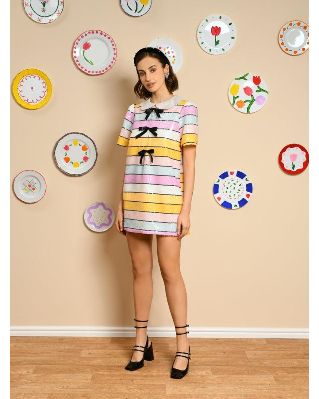 Sister Jane Spectrum Sequin Mini Dress | Lyst