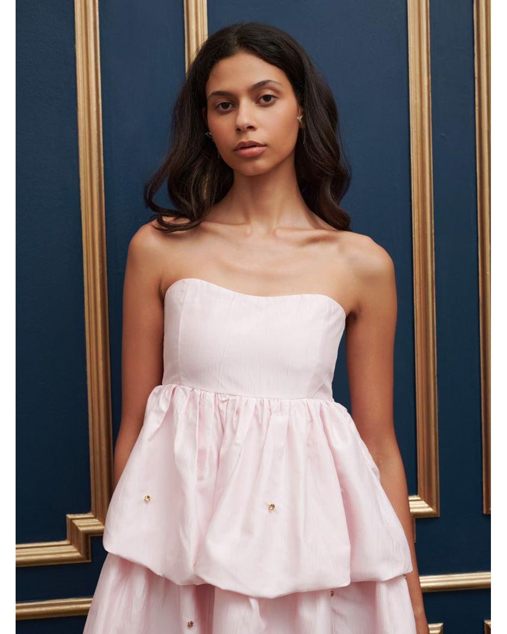 Sister Jane Blue Dream Ever Embellished Mini Dress