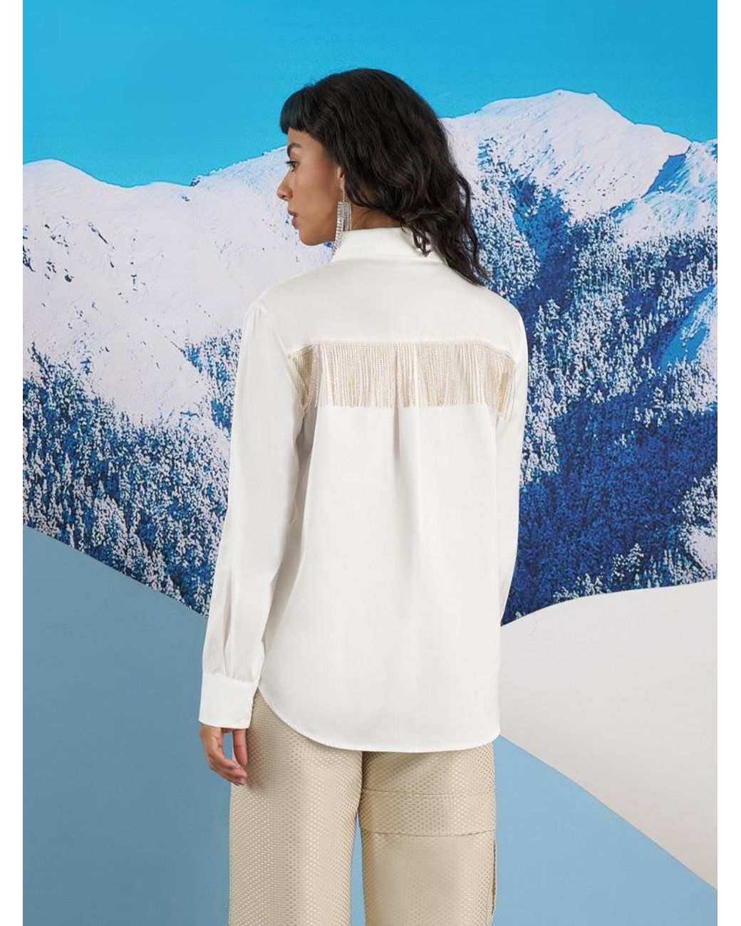 Sister Jane Blue Ghospell Jordyn Oversized Shirt
